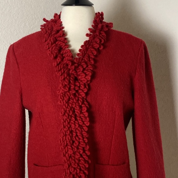 Talbots Jackets & Blazers - Talbots petites size small Christmas red jacket 🌲